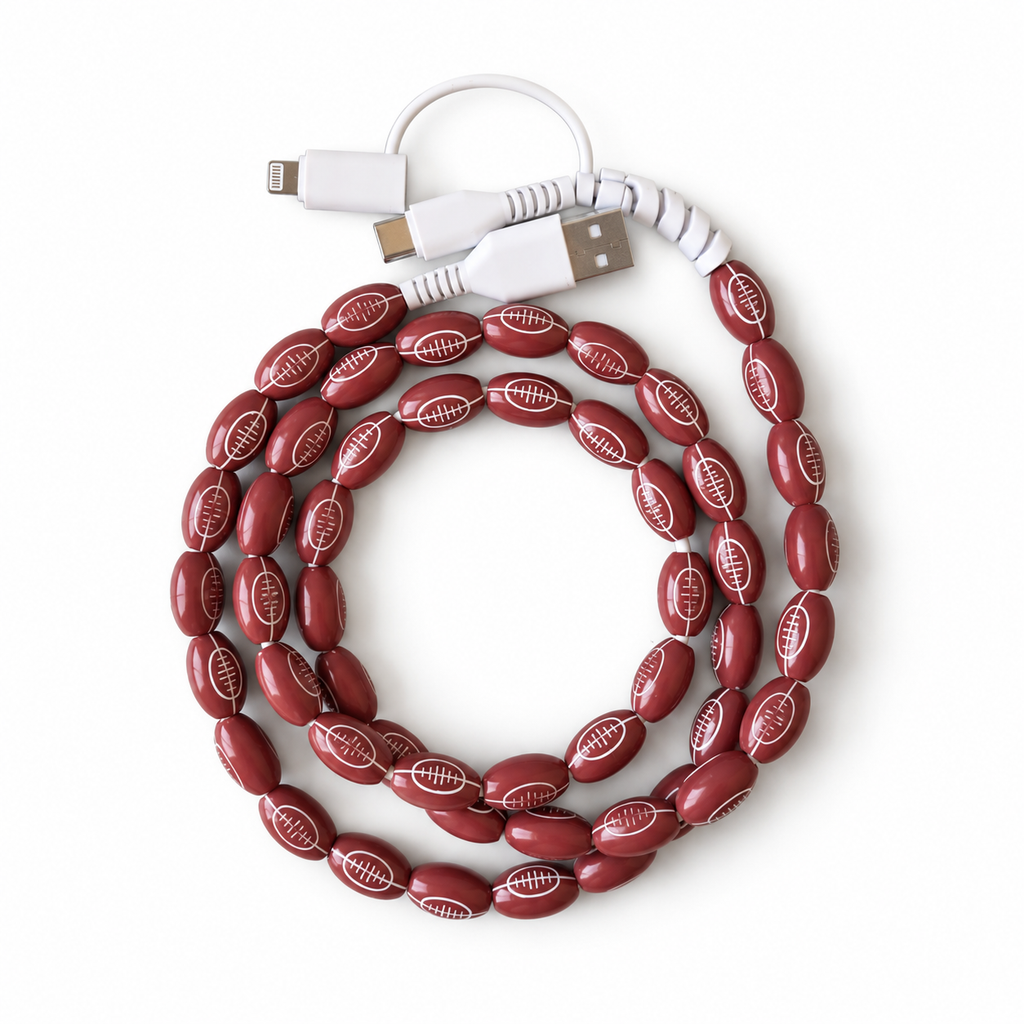 Sports Beaded Charging Cable