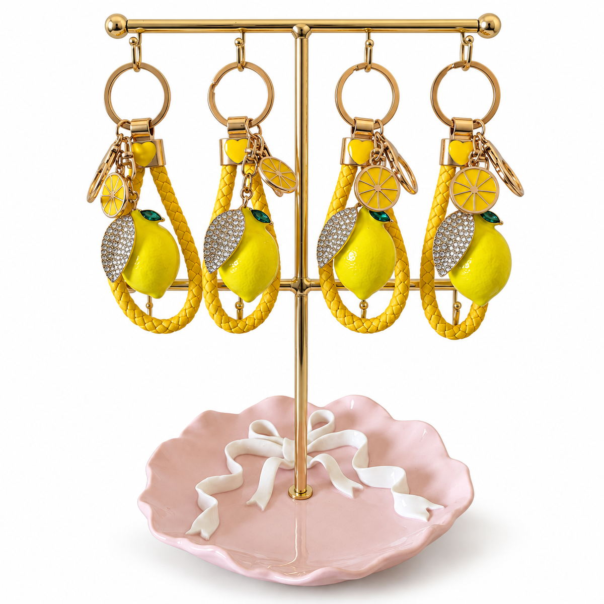 Lemon Bag Charm & Keychain