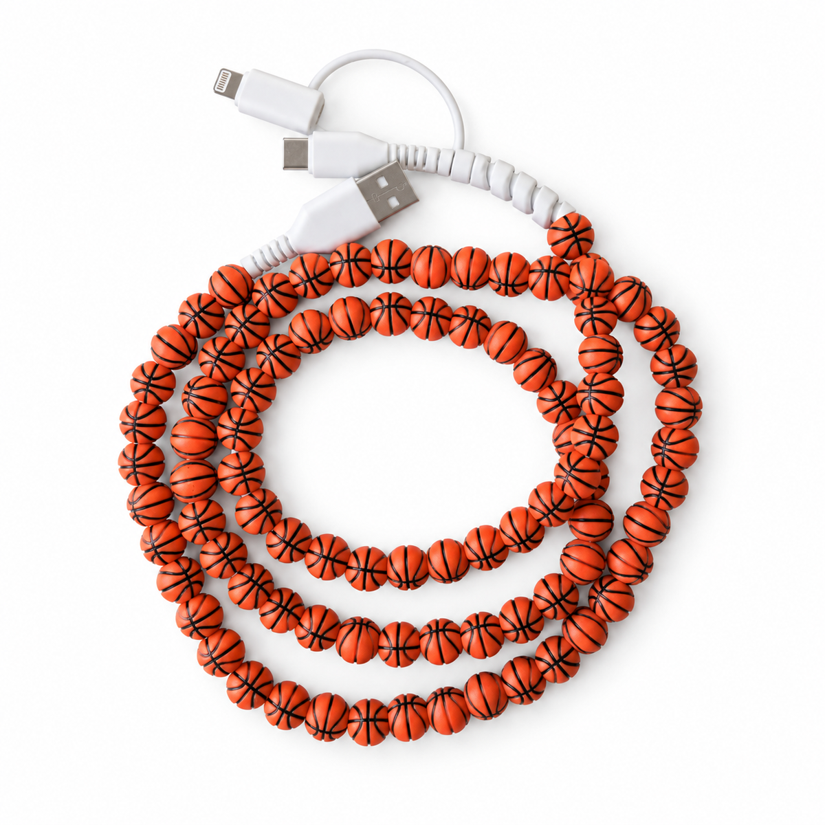 Sports Beaded Charging Cable