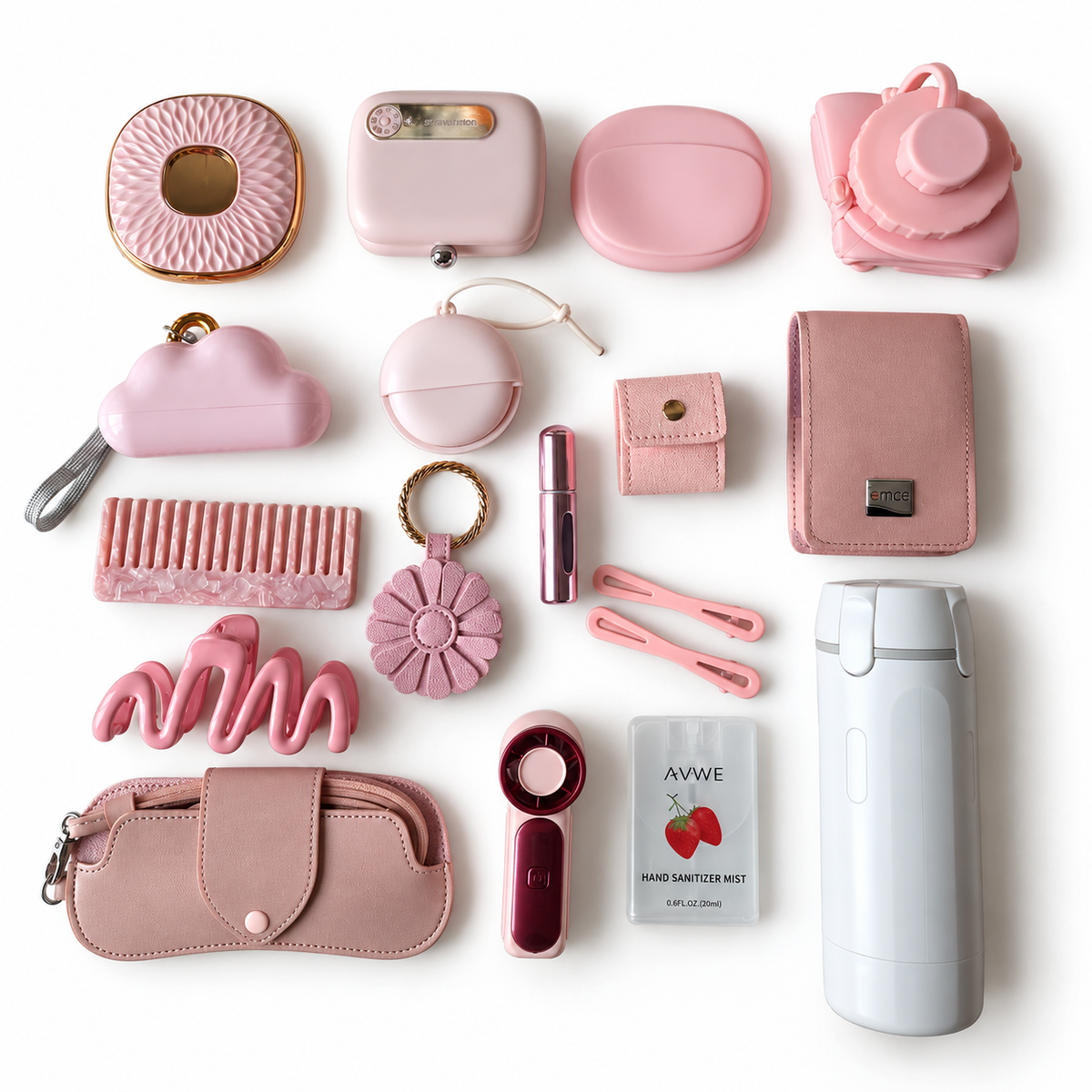 Blush Pink Travel Kit