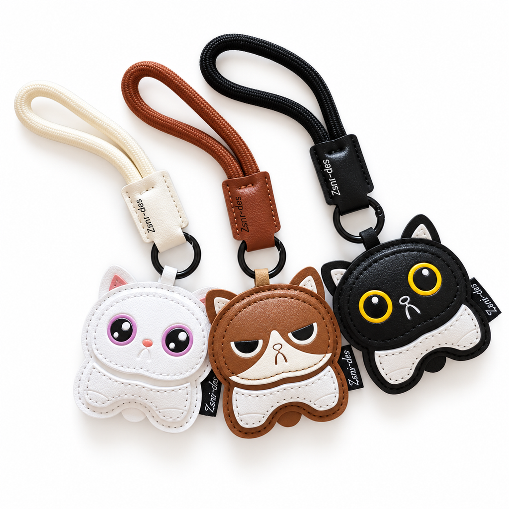Cat Bag Charm & Keychain