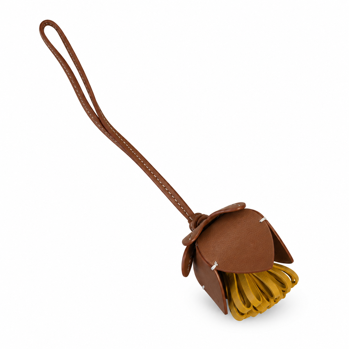 Flower Bud Bag Charm