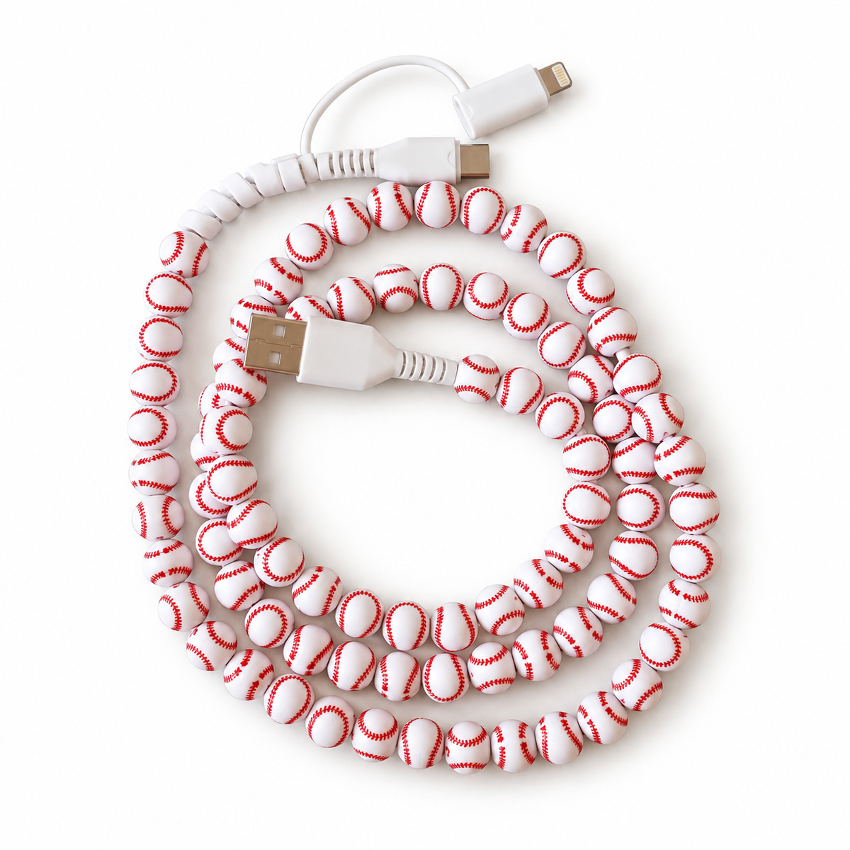 Sports Beaded Charging Cable