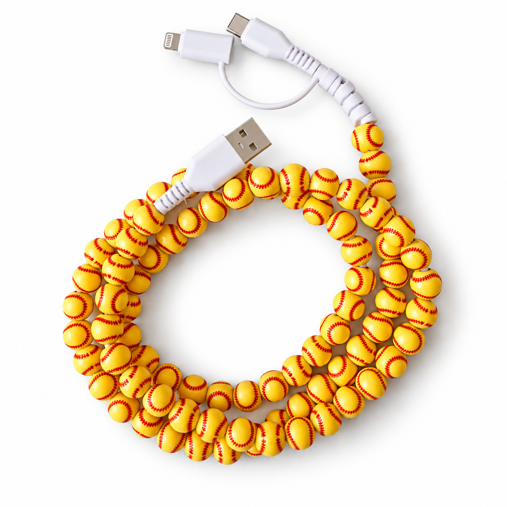 Sports Beaded Charging Cable