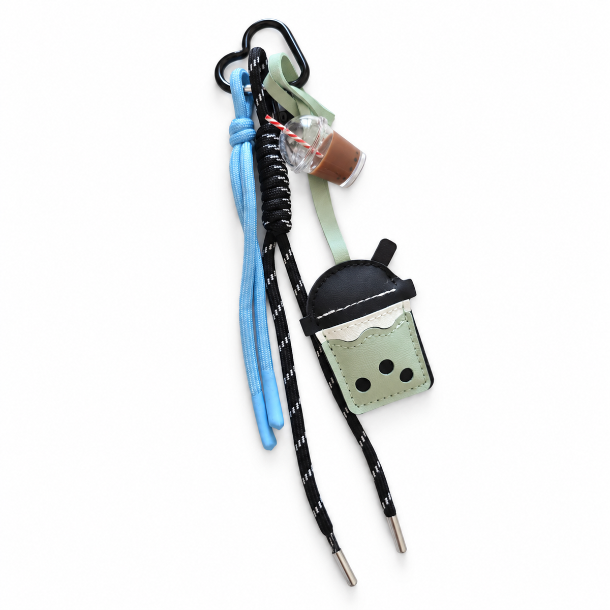 Bubble Tea Bag Charm & Keychain